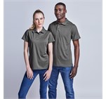 Mens Distinct Golf Shirt ALT-DTM_ALT-DTM-GY-MOGR 19-NO-LOGO